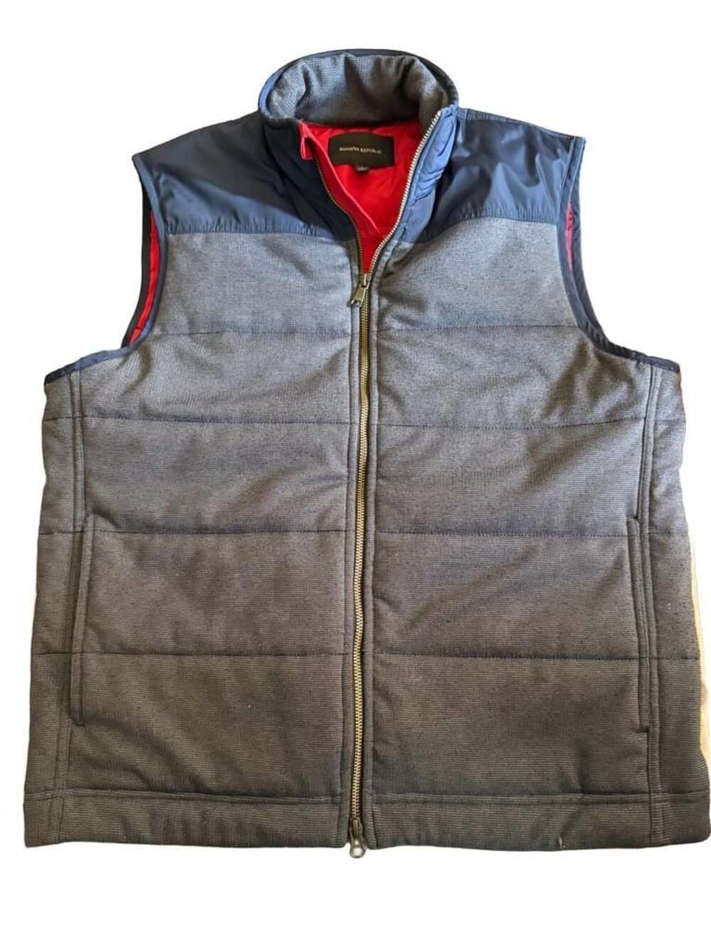 Banana Republic Vest Blue/Red New Size Large